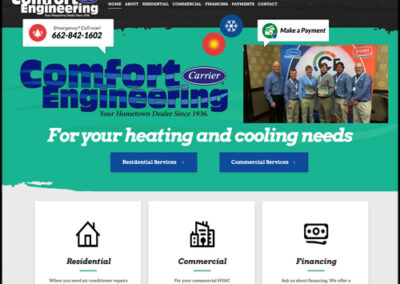 Comfort Engineering Website