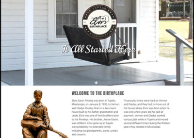 Elvis Presley Birthplace Website