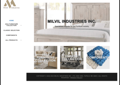 Mil-Vil Industries Website